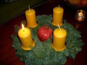 Advent, Advent, ein Lichtlein brennt ...