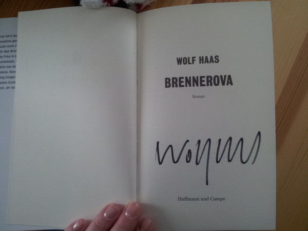 Wolf Haas Brennerova