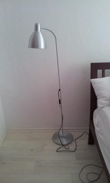 Lampe vorher